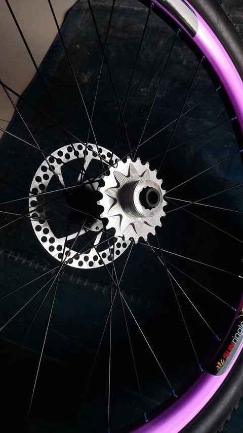 PASS QUEST Soil Slope Bicycle Singled Flywheel For Shimano 10S Chain