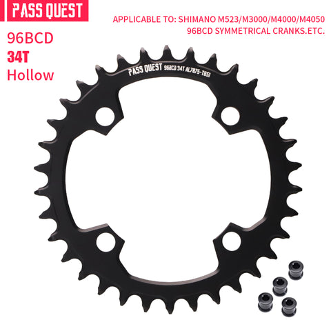 96 BCD Round (Shimano M6000/M7000/M8000) Narrow Wide Chainring