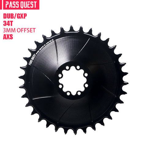 SRAM FORCE 8 Bolt ( 3mm offset) Mountain XX SL Narrow Wide Chainring 28-42T AXS