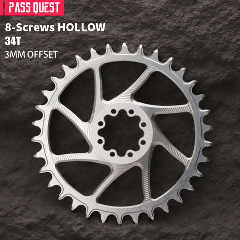 SRAM FORCE 8 Bolt ( 3mm offset) Mountain XX SL Narrow Wide Chainring 28-38T