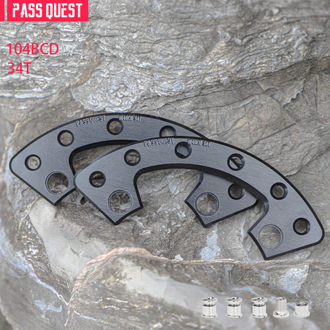 PASS QUEST Tooth guard for 104BCD M780 M610 670 street bicycle street climbing Dirt Bike MTB