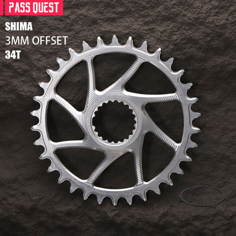 SHIMANO BOOST (3mm offset) Round Narrow Wide Chainring