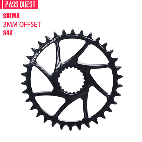 SHIMANO BOOST (3mm offset) Round Narrow Wide Chainring