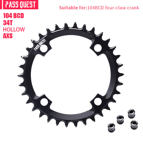 104BCD AXS Round Narrow Wide Chainring for Shimano M780 M610 670