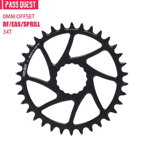 RACE FACE (0mm offset) Round Hollow Narrow Wide Chainring 30-48T