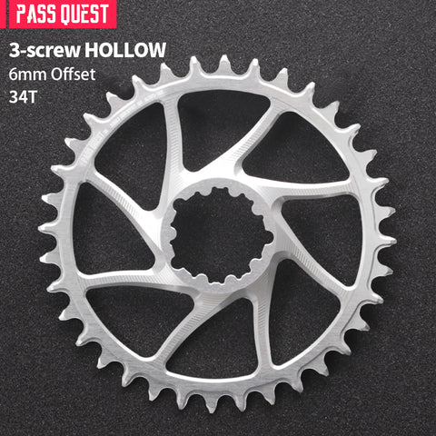 SRAM GXP/DUB (6mm offset) Round Narrow Wide Chainring