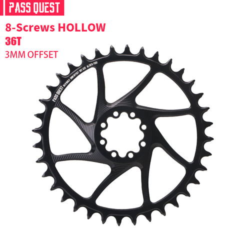 SRAM FORCE 8 Bolt ( 3mm offset) Mountain XX SL Narrow Wide Chainring 28-38T
