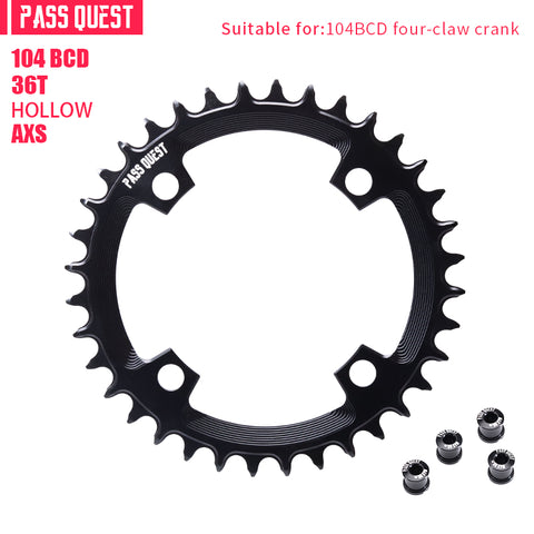 104BCD AXS Round Narrow Wide Chainring for Shimano M780 M610 670