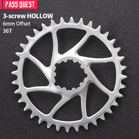 SRAM GXP/DUB (6mm offset) Round Narrow Wide Chainring