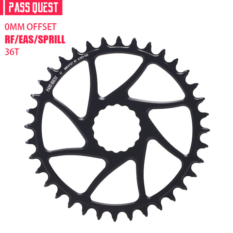 RACE FACE (0mm offset) Round Hollow Narrow Wide Chainring 30-48T