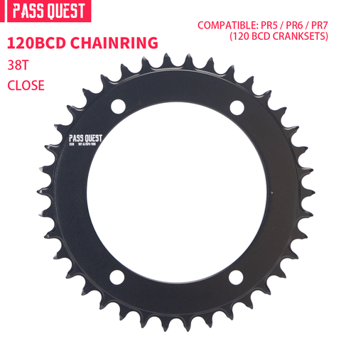 SENICX X120BCD (4-bolt AERO) Round Narrow Wide Chainring