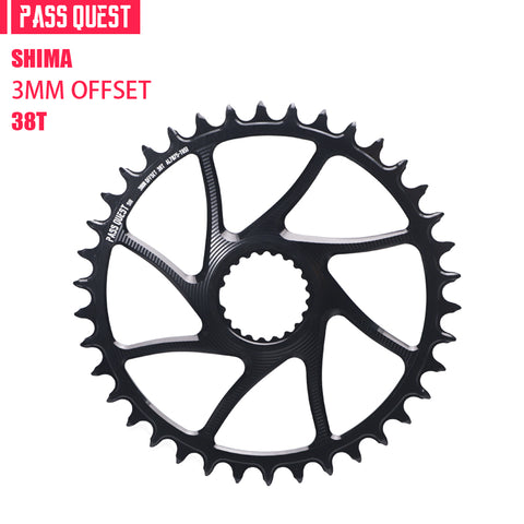 SHIMANO BOOST (3mm offset) Round Narrow Wide Chainring