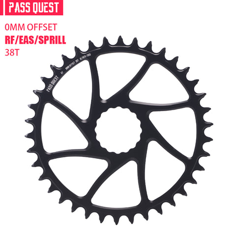 RACE FACE (0mm offset) Round Hollow Narrow Wide Chainring 30-48T