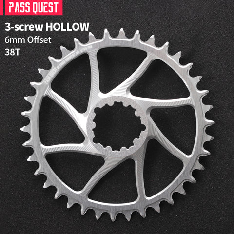 SRAM GXP/DUB (6mm offset) Round Narrow Wide Chainring