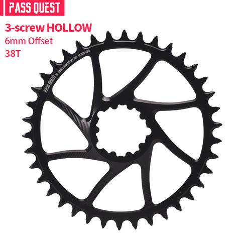 SRAM GXP/DUB (6mm offset) Round Narrow Wide Chainring