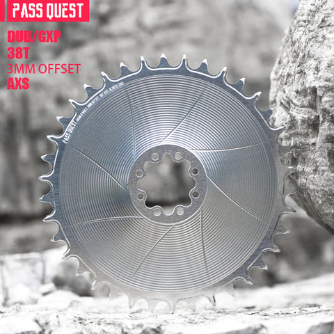 SRAM FORCE 8 Bolt ( 3mm offset) Mountain XX SL Narrow Wide Chainring 28-42T AXS