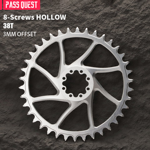 SRAM FORCE 8 Bolt ( 3mm offset) Mountain XX SL Narrow Wide Chainring 28-38T