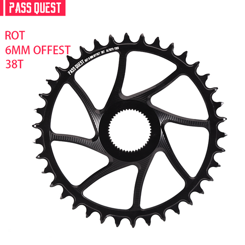 ROTOR (6mm offset ) Aldhu inpower Round Hollow Narrow Wide Chainring