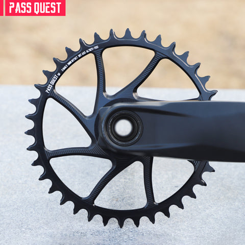 SRAM 3 Bolt (3mm offset) AXS Round Mountain Narrow Wide Chainring