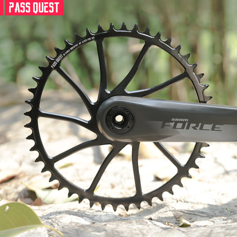 SRAM Force 8 Bolt (3mm offset) AXS Round Narrow Wide Chainring 40-54T