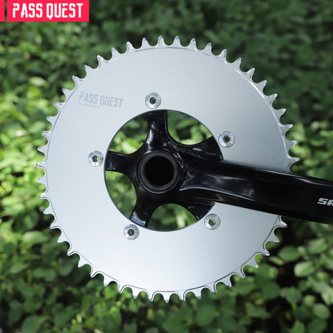 110BCD (5-bolt AERO)Round Road Bike Foldable Bicycle Narrow Wide Chainring