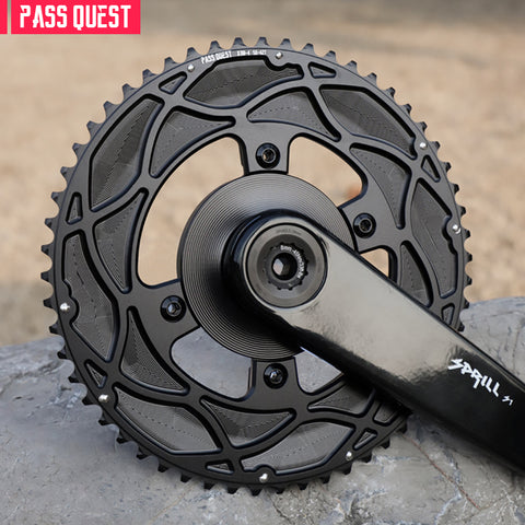 110BCD 2X X110BCD Sprocket Crankshaft set Road bike Gravel bike 11-12S