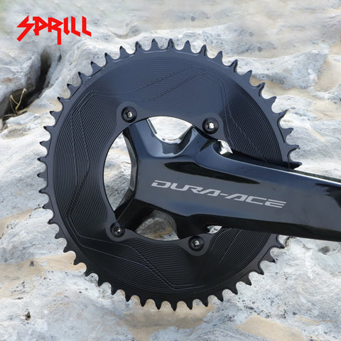 PASS QUEST SPRILL R9200 R8100 R7100 3mm offset Narrow Wide Chainring