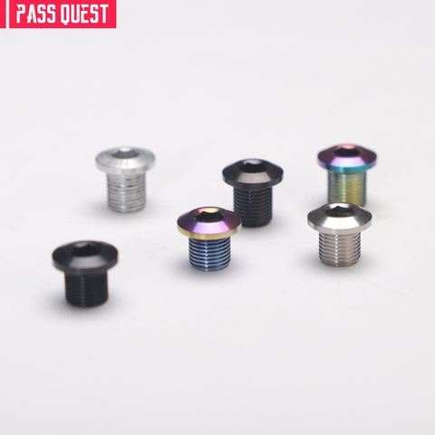 PASS QUEST bicycle chainring titanium alloy screws extended Bolts