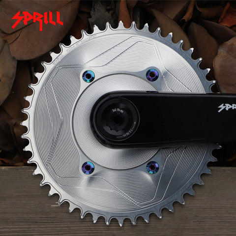 PASS QUEST SPRILL X110BCD 3mm offset(4-bolt AERO) Narrow Wide Chainring