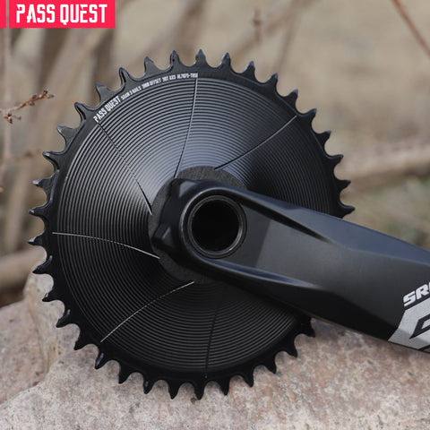 SRAM GXP/DUB 3 Bolt( 3mm offset) AERO Narrow Wide Chainring 28-38T AXS