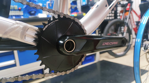 SHIMANO BOOST (3mm offset) AERO Round Narrow Wide Chainring 28-38T