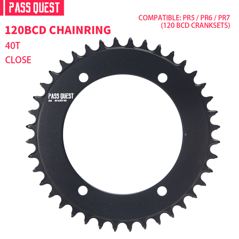 SENICX X120BCD (4-bolt AERO) Round Narrow Wide Chainring