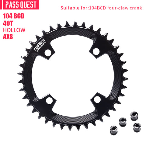 104BCD AXS Round Narrow Wide Chainring for Shimano M780 M610 670