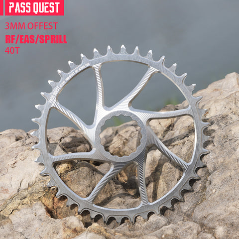 RACE FACE (3mm offset ) Hollow Round Narrow Wide Chainring 40-54T