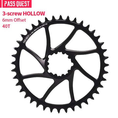 SRAM GXP/DUB (6mm offset) Round Narrow Wide Chainring