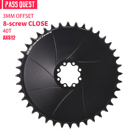 SRAM 8 Bolt ( 3mm offset) GRAVEL/ROAD AXS XX SL Narrow Wide Chainring