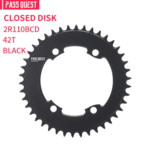 SHIMANO 110BCD R9200 R8100 R7100 (4-bolt AERO) Round Narrow Wide Chainring