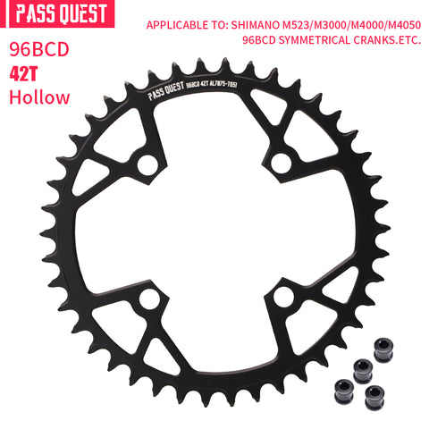 96 BCD Round (Shimano M6000/M7000/M8000) Narrow Wide Chainring