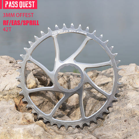 RACE FACE (3mm offset ) Hollow Round Narrow Wide Chainring 40-54T