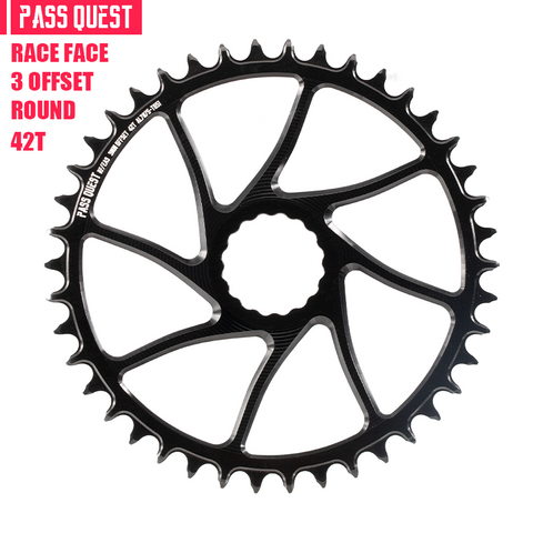 RACE FACE (3mm offset ) Hollow Round Narrow Wide Chainring 28-48T