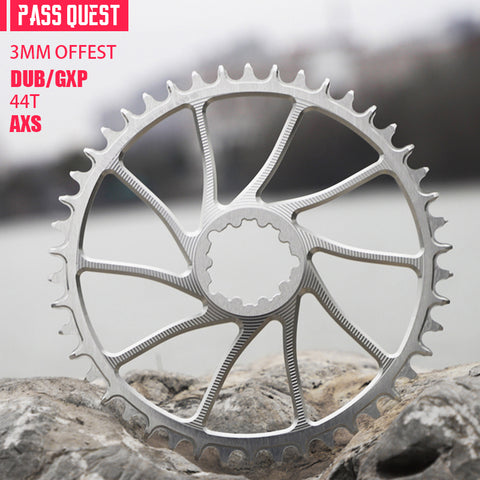 SRAM 3 Bolt ( 3mm offset)AXS GRAVEL/ROAD Narrow Wide Chainring 40-54T