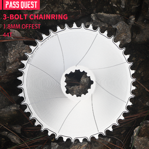 SRAM 3 Bolt (1.8mm offset) GRAVEL/ROAD Narrow Wide Chainring 42-48T
