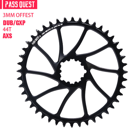 SRAM 3 Bolt ( 3mm offset)AXS GRAVEL/ROAD Narrow Wide Chainring 40-54T
