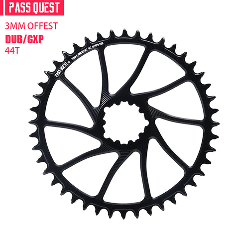 SRAM 3 Bolt ( 3mm offset) Hollow GRAVEL/ROAD Narrow Wide Chainring 40-54T