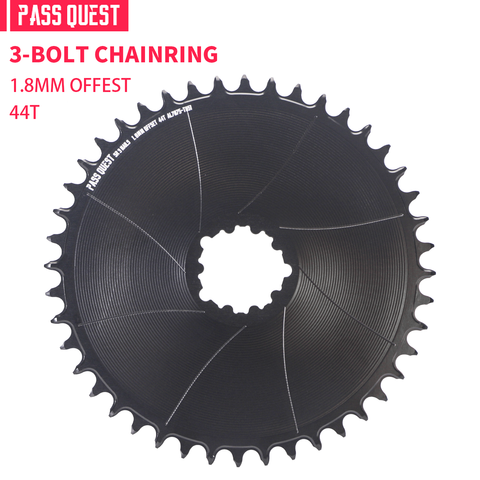 SRAM 3 Bolt (1.8mm offset) GRAVEL/ROAD Narrow Wide Chainring 42-48T