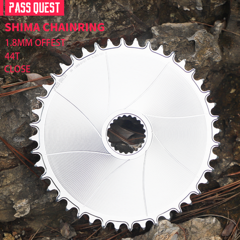 SHIMANO (1.8mm offset) GRAVEL/ROAD Narrow Wide Chainring 40-48T