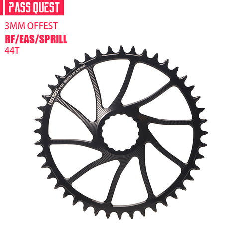 RACE FACE (3mm offset ) Hollow Round Narrow Wide Chainring 40-54T
