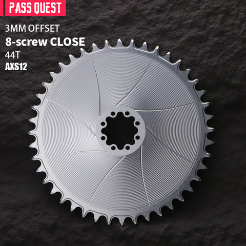 SRAM 8 Bolt ( 3mm offset) GRAVEL/ROAD AXS XX SL Narrow Wide Chainring