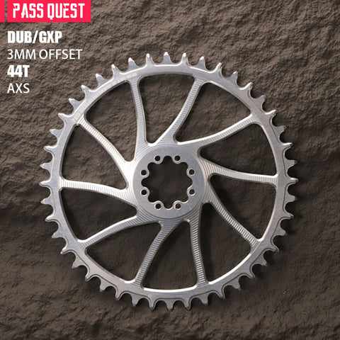 SRAM Force 8 Bolt (3mm offset) AXS Round Narrow Wide Chainring 40-54T