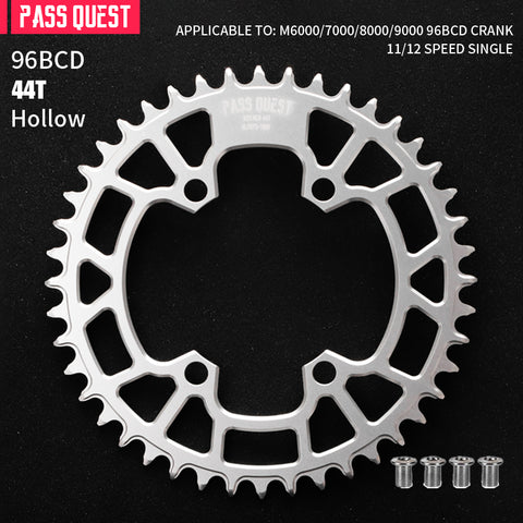 PASS QUEST Non-Standard 96BCD For Shimano Round Narrow Wide Chainring